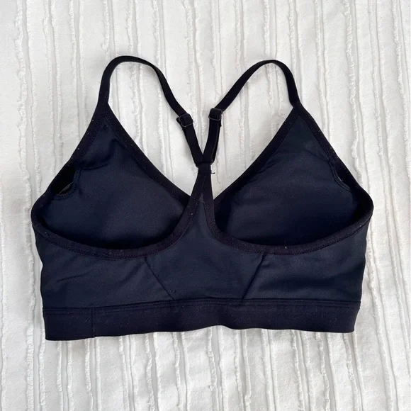 Nike Black Padded Sports Bra Size M - Picture 2 of 4